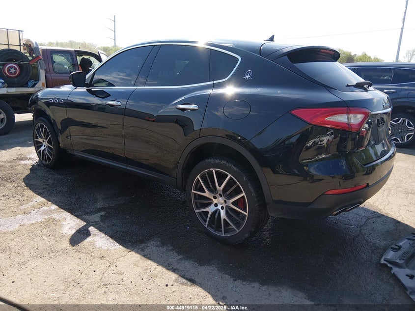 2017 Maserati Levante VIN ZN661XUA4HX225784 IAAI salvage auction — FRONT END, Clear (Virginia), sold $25 on 2026-08-03 (photo 3)