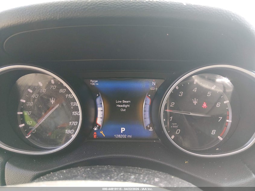 2017 Maserati Levante VIN ZN661XUA4HX225784 IAAI salvage auction — FRONT END, Clear (Virginia), sold $25 on 2026-08-03 (photo 7)
