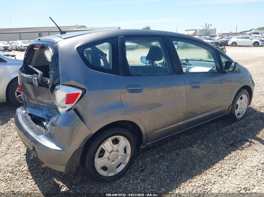 2013 Honda Fit VIN JHMGE8H33DC028794 IAAI salvage auction — REAR END, Salvage Title, sold $900 on 2026-07-14 (photo 4)