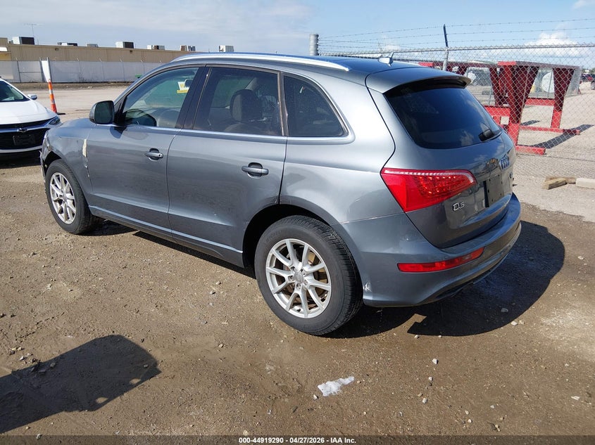 2012 Audi Q5 VIN WA1LFAFP1CA066863 IAAI salvage auction — LEFT FRONT, Salvage (Kansas), sold $1,450 on 2026-07-31 (photo 3)