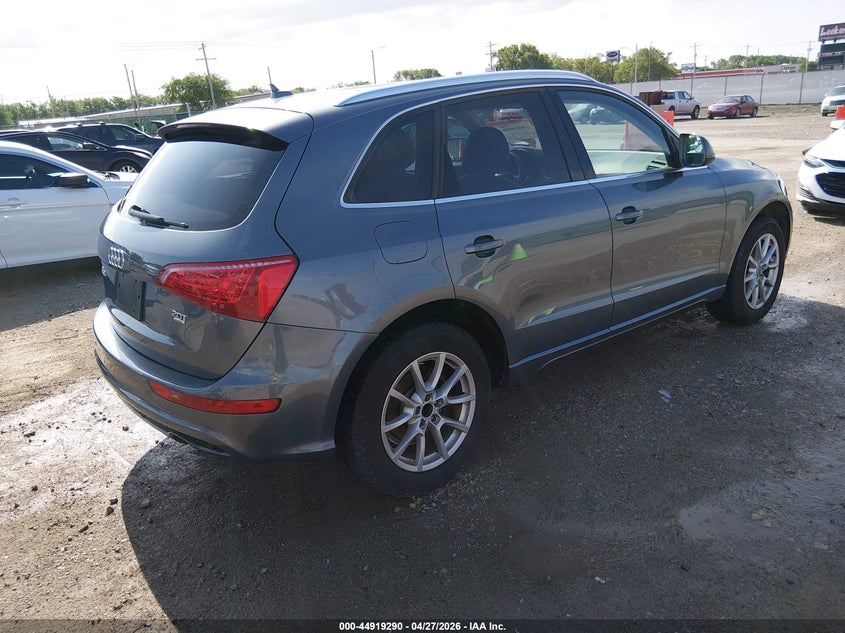2012 Audi Q5 VIN WA1LFAFP1CA066863 IAAI salvage auction — LEFT FRONT, Salvage (Kansas), sold $1,450 on 2026-07-31 (photo 4)