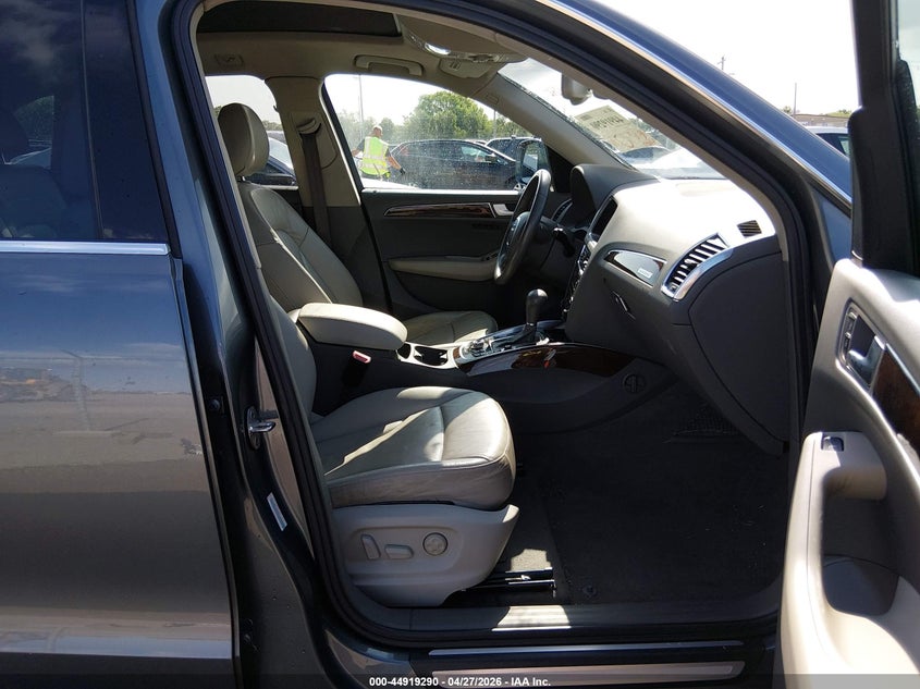 2012 Audi Q5 VIN WA1LFAFP1CA066863 IAAI salvage auction — LEFT FRONT, Salvage (Kansas), sold $1,450 on 2026-07-31 (photo 5)