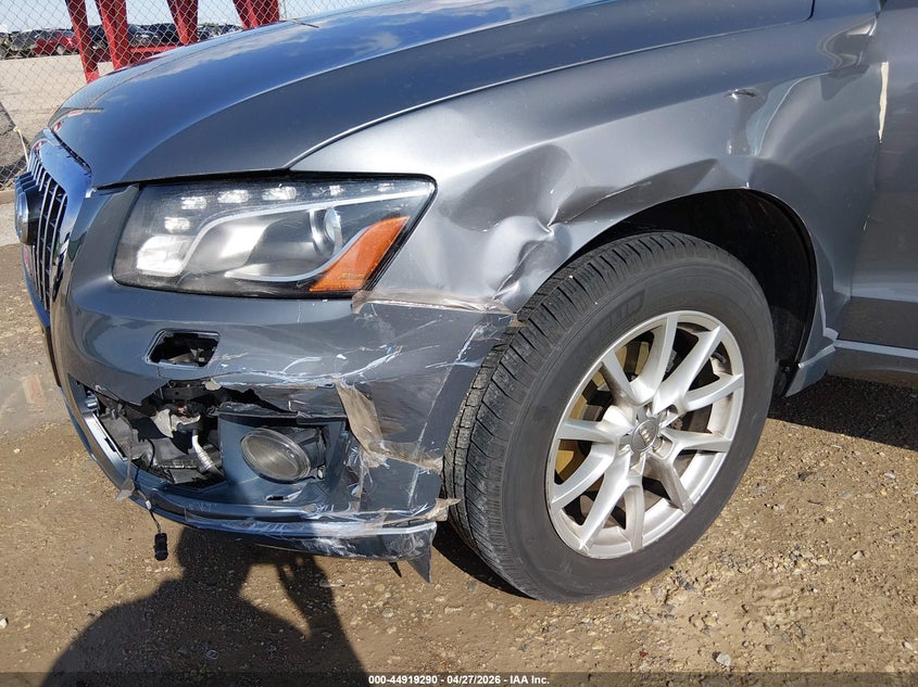 2012 Audi Q5 VIN WA1LFAFP1CA066863 IAAI salvage auction — LEFT FRONT, Salvage (Kansas), sold $1,450 on 2026-07-31 (photo 6)