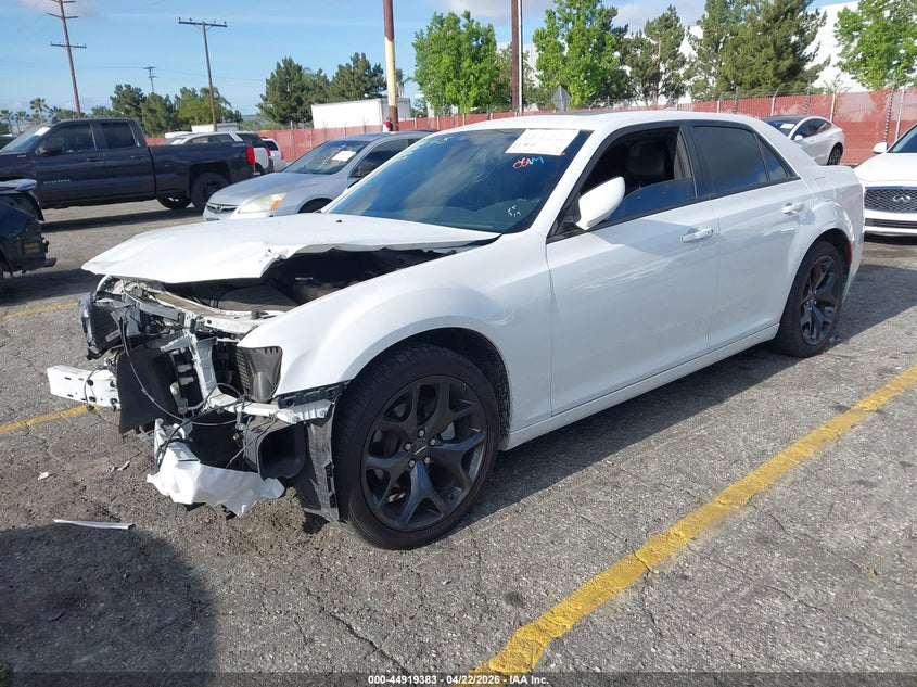 2023 Chrysler 300 VIN 2C3CCABG8PH561030 IAAI salvage auction — FRONT END, Salvage Title, sold $7,450 on 2026-08-11 (photo 2)
