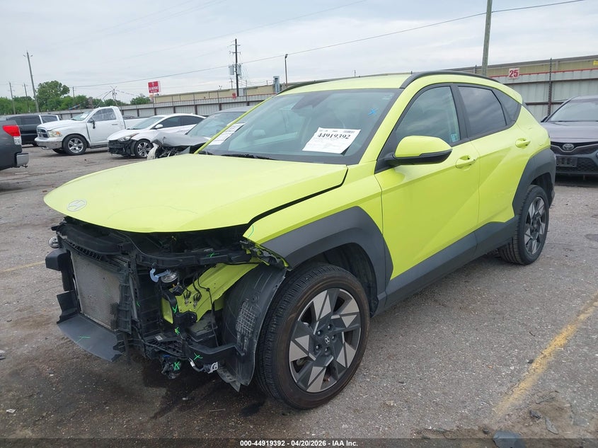2024 Hyundai Kona VIN KM8HBCABXRU147975 IAAI salvage auction — FRONT END, Original (Texas), sold $6,750 on 2026-07-15 (photo 2)