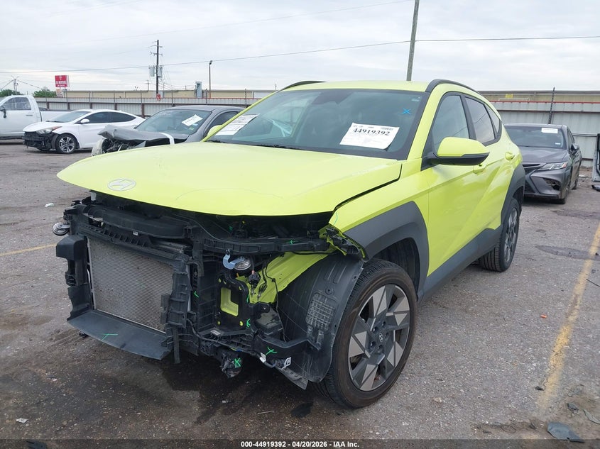 2024 Hyundai Kona VIN KM8HBCABXRU147975 IAAI salvage auction — FRONT END, Original (Texas), sold $6,750 on 2026-07-15 (photo 6)
