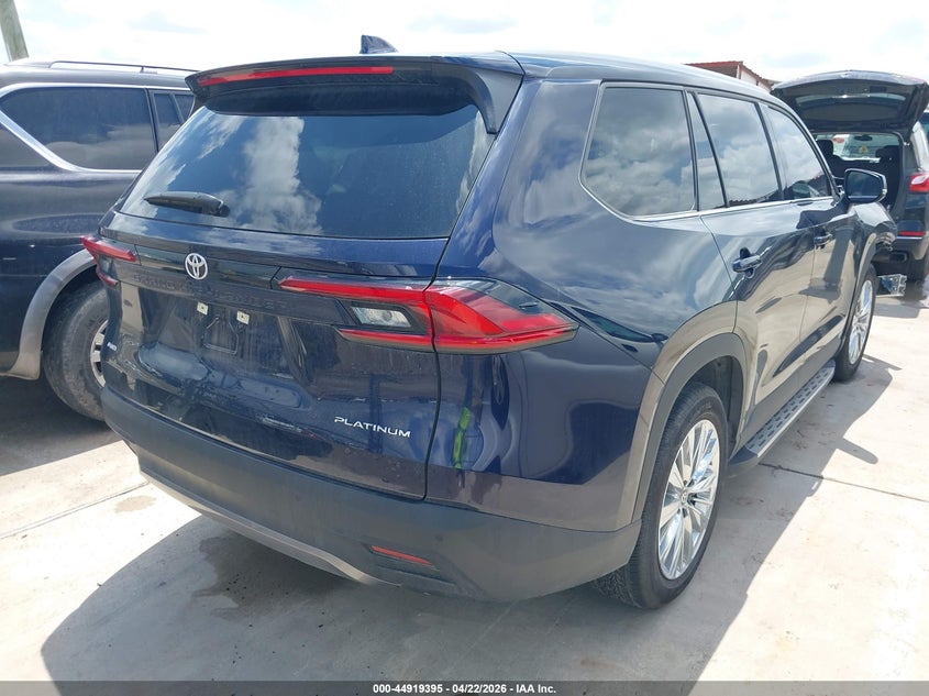 2025 Toyota Highlander VIN 5TDAAAB57SS079165 IAAI salvage auction — FRONT END, Salvage (Texas), sold $16,900 on 2026-07-20 (photo 4)