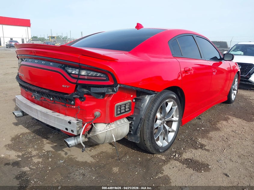 2022 Dodge Charger VIN 2C3CDXHG6NH109694 IAAI salvage auction — LEFT FRONT, Salvage (Arkansas), sold $4,750 on 2026-07-22 (photo 4)