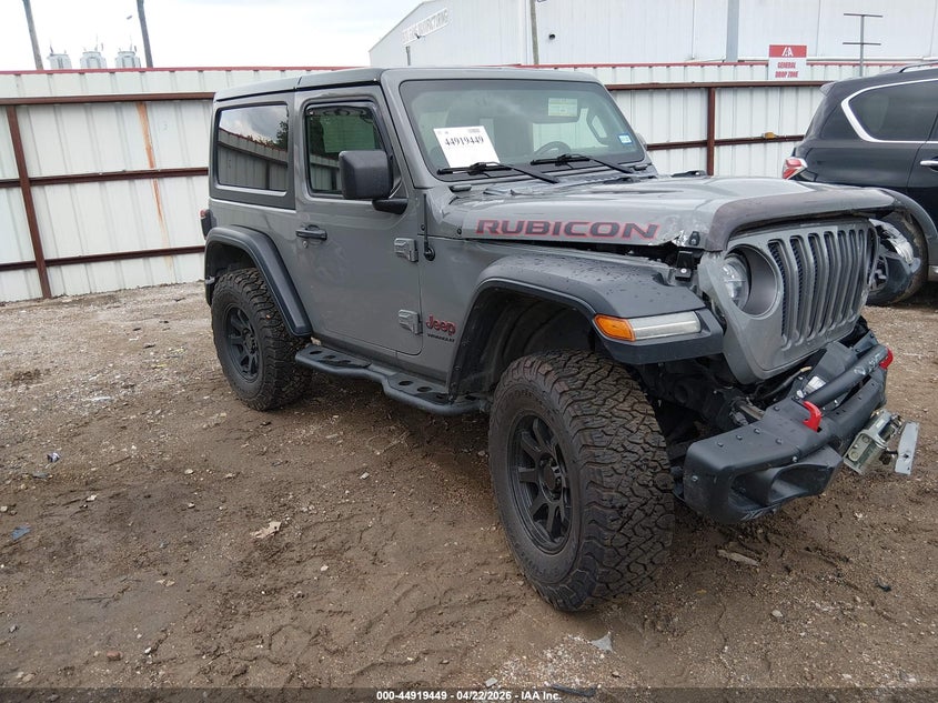 2018 Jeep Wrangler / VIN 1C4HJXCG4JW241642 — IAAI salvage auction photo