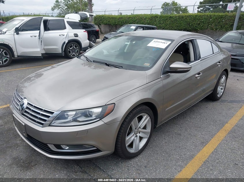 2013 Volkswagen Passat cc VIN WVWBN7ANXDE503041 IAAI salvage auction — RIGHT FRONT, Salvage (Missouri), sold $1,000 on 2026-08-04 (photo 2)