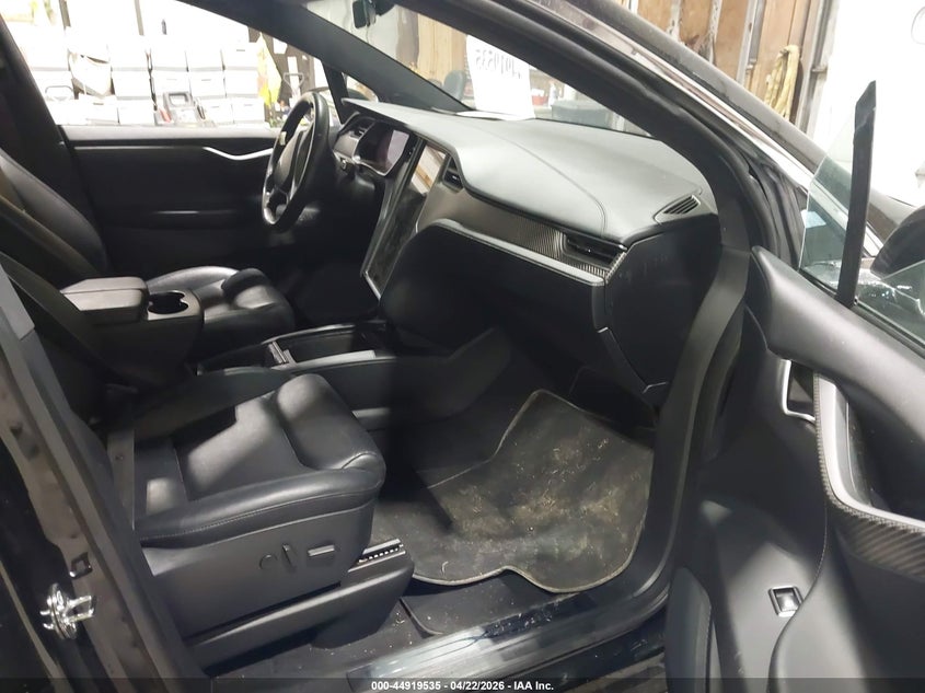 2020 Tesla Model x VIN 5YJXCBE40LF283065 IAAI salvage auction — LEFT REAR, Mv-907A (New York), sold $16,250 on 2026-07-16 (photo 5)