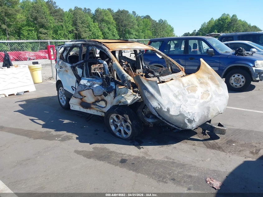 2021 Ford Ecosport VIN MAJ3S2GE1MC448312 IAAI salvage auction — FRONT END, Junk Receipt (North Carolina), sold $150 on 2026-07-08 (photo 1)