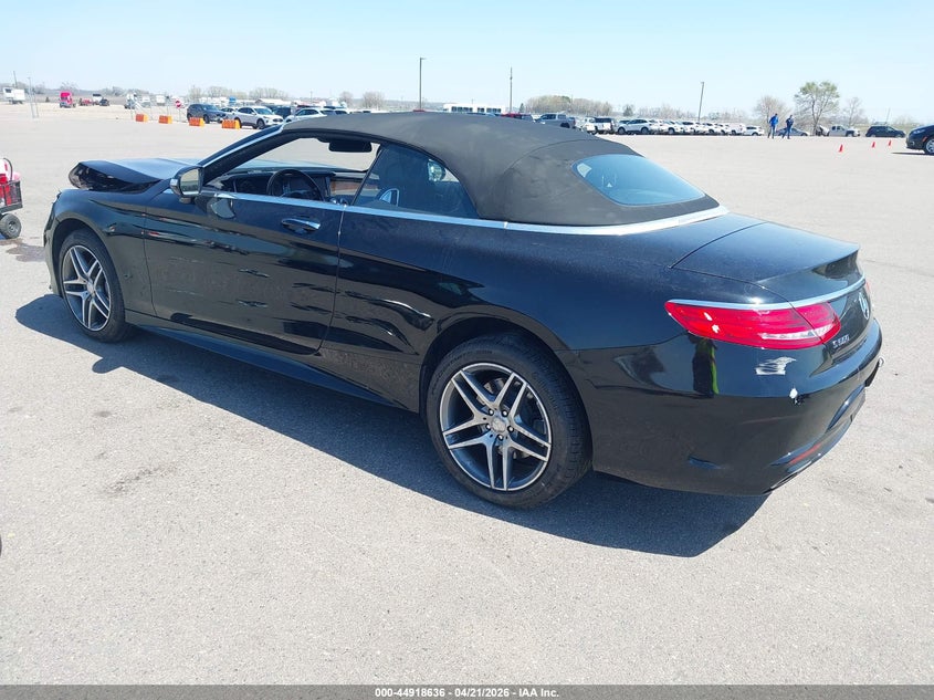 2017 Mercedes-benz S-klasse VIN WDDXK8CB5HA020440 IAAI salvage auction — LEFT FRONT, Salvage (Minnesota), sold $18,900 on 2026-07-09 (photo 3)