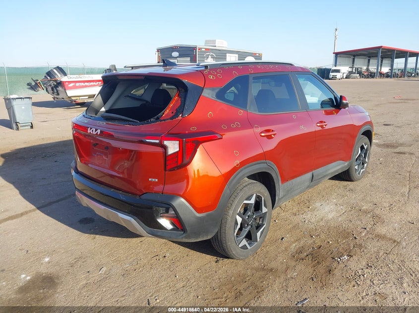 2025 Kia Seltos VIN KNDEUCAA3S7730191 IAAI salvage auction — HAIL, Regular (South Dakota), sold $7,950 on 2026-07-14 (photo 4)