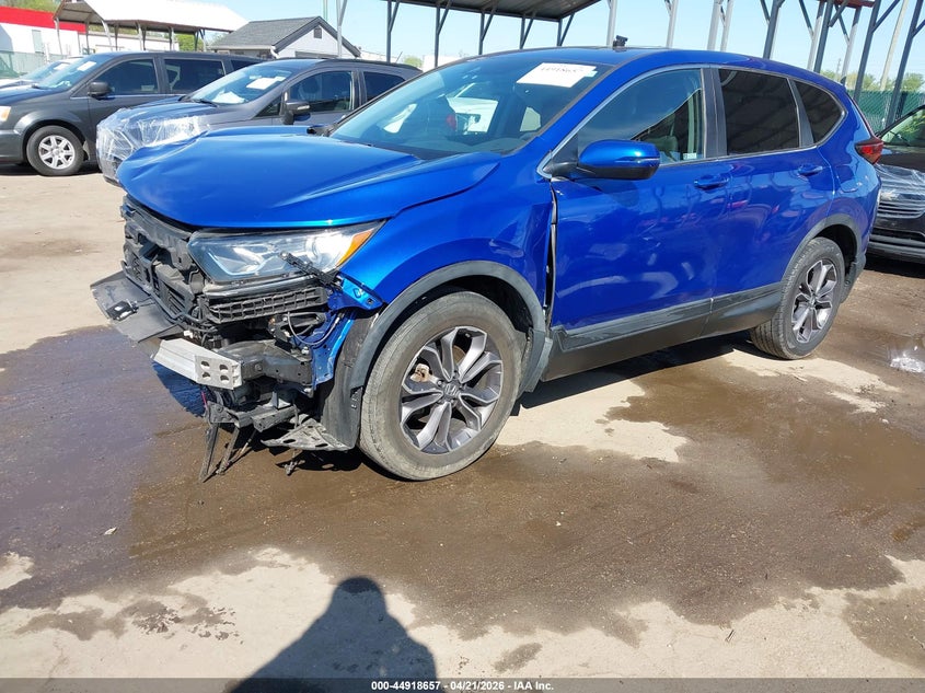 2020 Honda Cr-v VIN 7FARW2H56LE009703 IAAI salvage auction — FRONT & REAR, Salvage - Greater Than 75% (Maryland), sold $6,100 on 2026-07-16 (photo 2)