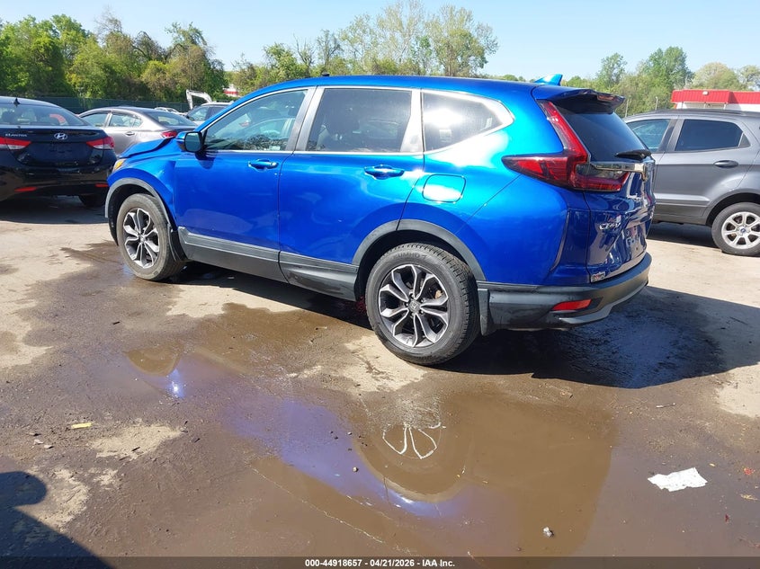 2020 Honda Cr-v VIN 7FARW2H56LE009703 IAAI salvage auction — FRONT & REAR, Salvage - Greater Than 75% (Maryland), sold $6,100 on 2026-07-16 (photo 3)