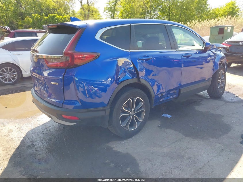 2020 Honda Cr-v VIN 7FARW2H56LE009703 IAAI salvage auction — FRONT & REAR, Salvage - Greater Than 75% (Maryland), sold $6,100 on 2026-07-16 (photo 4)