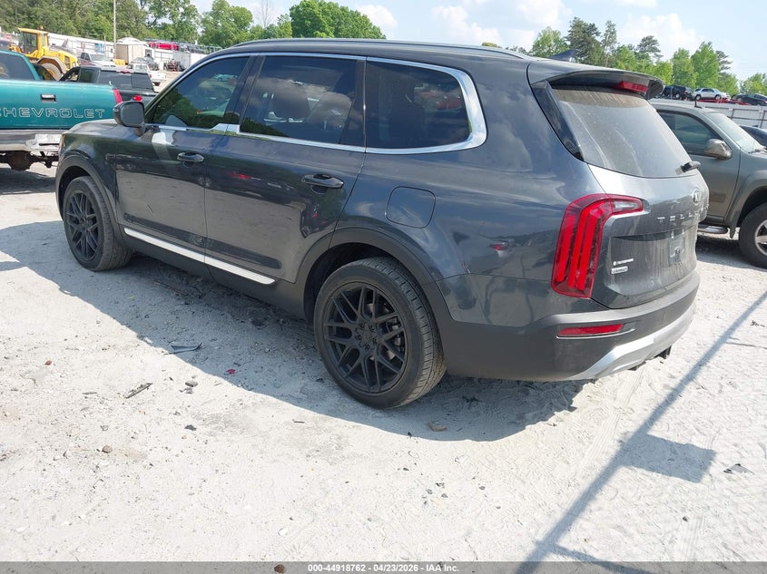 2020 Kia Telluride VIN 5XYP3DHC8LG002847 IAAI salvage auction — RIGHT REAR, Salvage (Georgia), sold $4,900 on 2026-07-15 (photo 3)
