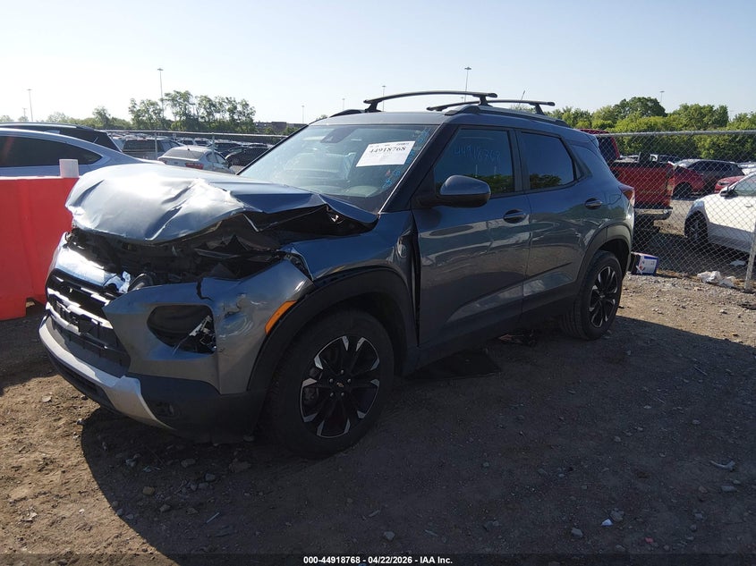 2022 Chevrolet Trailblazer VIN KL79MPSL4NB068239 IAAI salvage auction — FRONT END, Salvage (Tennessee), sold $1,700 on 2026-07-16 (photo 2)
