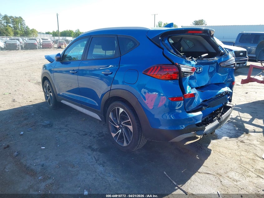2020 Hyundai Tucson VIN KM8J3CAL5LU132511 IAAI salvage auction — FRONT & REAR, Salvage Title, sold $3,325 on 2026-07-17 (photo 3)