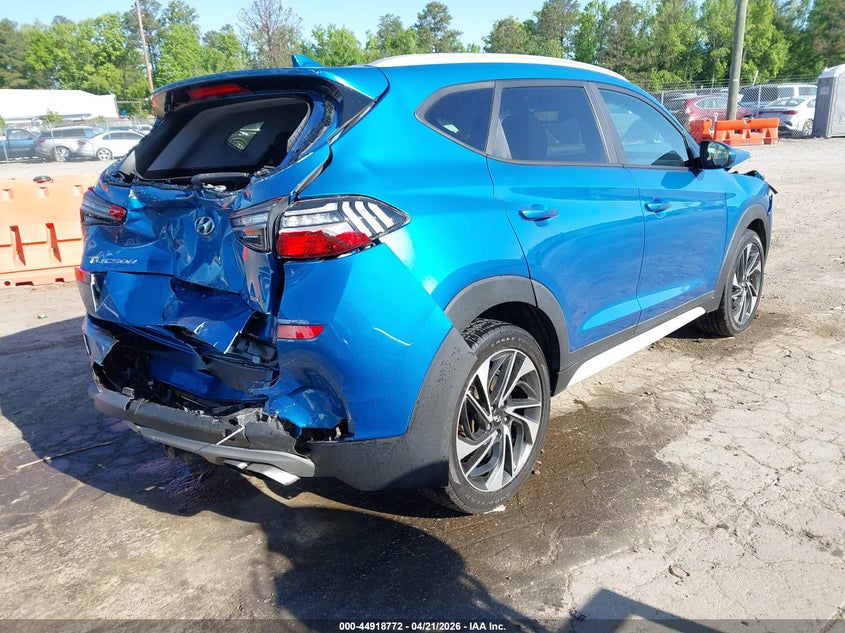 2020 Hyundai Tucson VIN KM8J3CAL5LU132511 IAAI salvage auction — FRONT & REAR, Salvage Title, sold $3,325 on 2026-07-17 (photo 4)