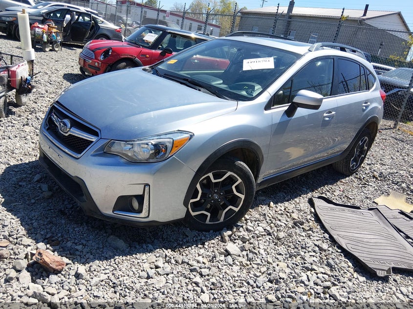 2016 Subaru Xv VIN JF2GPABC8G8322647 IAAI salvage auction — FRONT END, Salvage (West Virginia), sold $2,300 on 2026-07-08 (photo 2)