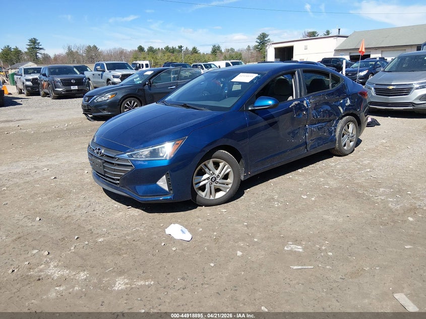 2020 Hyundai Elantra VIN 5NPD84LF4LH572634 IAAI salvage auction — LEFT SIDE, Salvage Title, sold $1,675 on 2026-09-16 (photo 2)