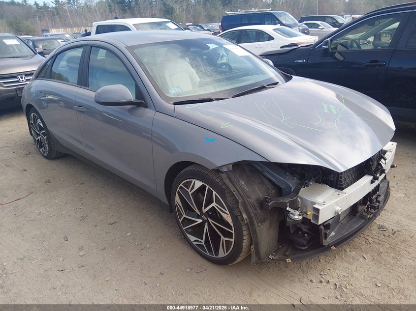 2023 Hyundai Ioniq 6 VIN KMHM34AC9PA037668 IAAI salvage auction — FRONT END, Salvage Title, sold $8,400 on 2026-07-10 (photo 1)