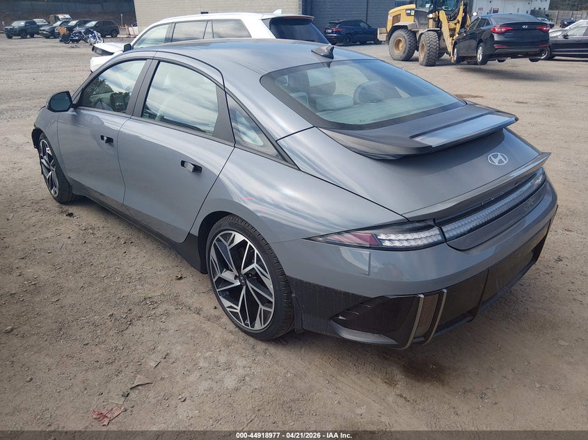 2023 Hyundai Ioniq 6 VIN KMHM34AC9PA037668 IAAI salvage auction — FRONT END, Salvage Title, sold $8,400 on 2026-07-10 (photo 3)