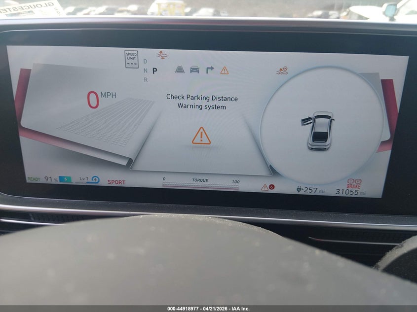 2023 Hyundai Ioniq 6 VIN KMHM34AC9PA037668 IAAI salvage auction — FRONT END, Salvage Title, sold $8,400 on 2026-07-10 (photo 7)