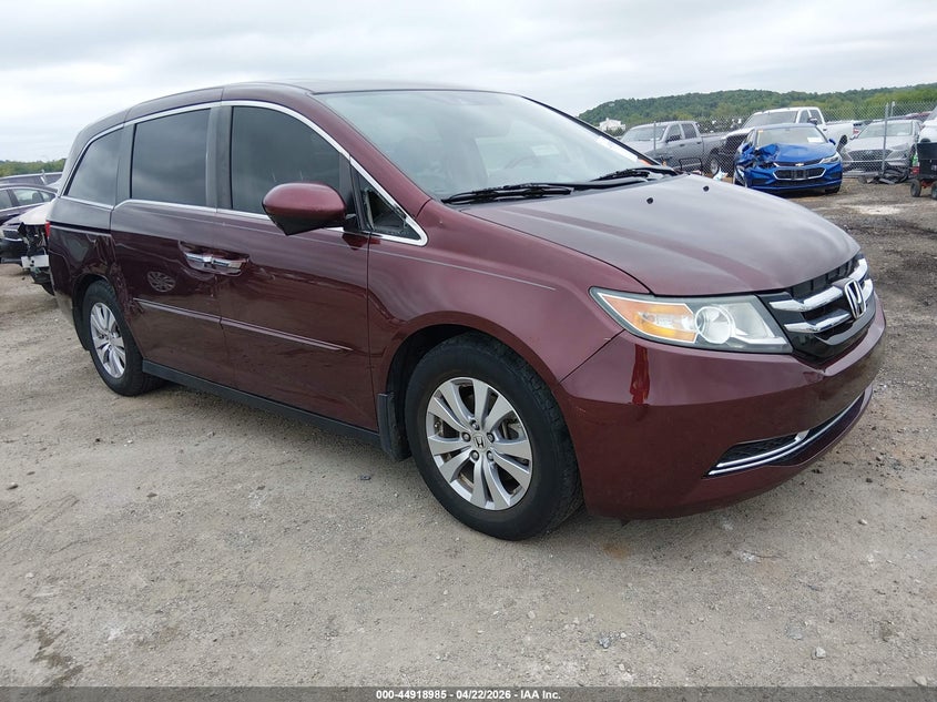 2016 Honda Odyssey VIN 5FNRL5H61GB112239 IAAI salvage auction — SIDE, Clear (Oklahoma), sold $7,100 on 2026-07-28 (photo 1)