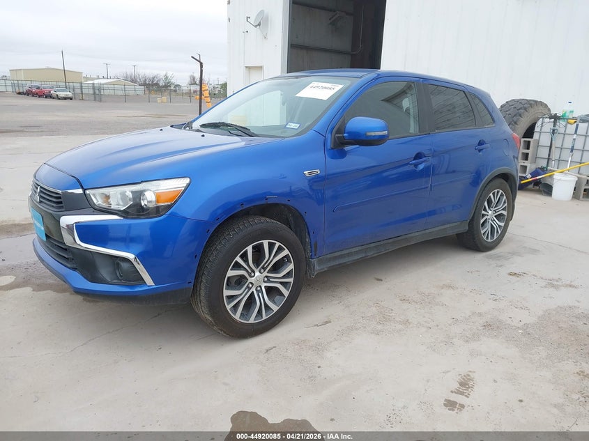 2017 Mitsubishi Outlander VIN JA4AP3AU7HZ027295 IAAI salvage auction — RIGHT REAR, Salvage Title, sold $725 on 2026-07-09 (photo 2)