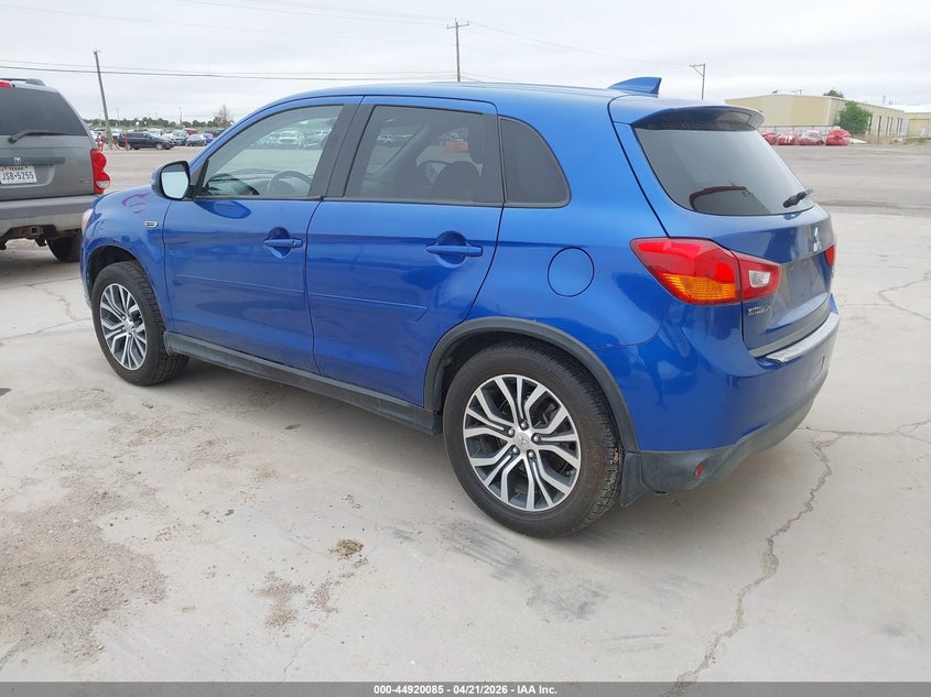 2017 Mitsubishi Outlander VIN JA4AP3AU7HZ027295 IAAI salvage auction — RIGHT REAR, Salvage Title, sold $725 on 2026-07-09 (photo 3)