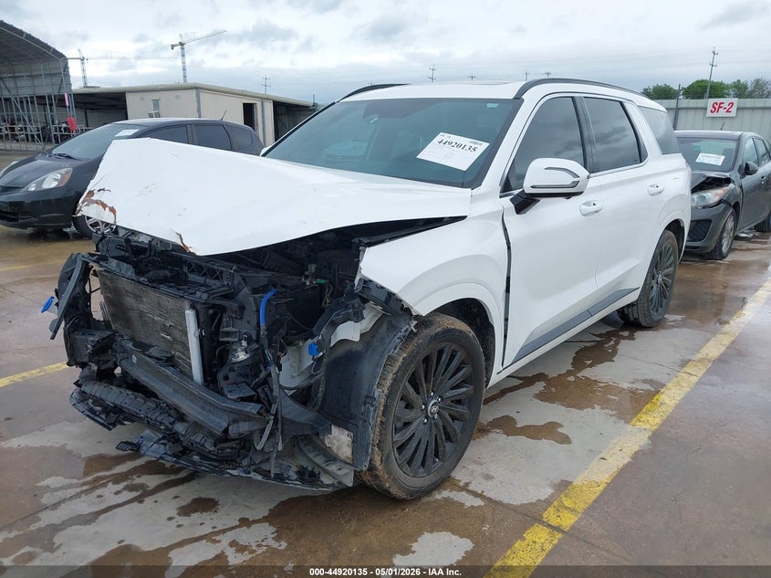 2024 Hyundai Palisade VIN KM8R7DGE5RU702294 IAAI salvage auction — FRONT END, Original (Texas), sold $5,100 on 2026-07-29 (photo 2)