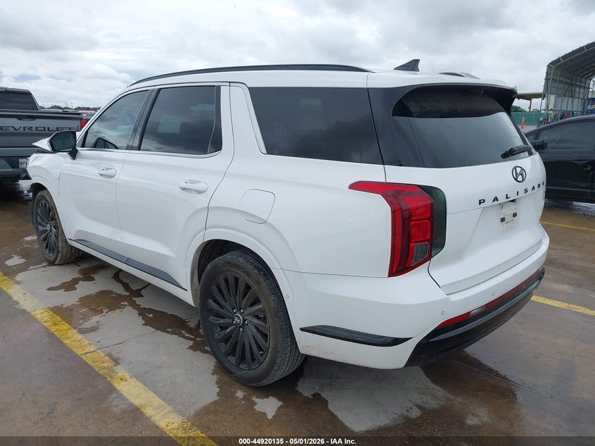2024 Hyundai Palisade VIN KM8R7DGE5RU702294 IAAI salvage auction — FRONT END, Original (Texas), sold $5,100 on 2026-07-29 (photo 3)