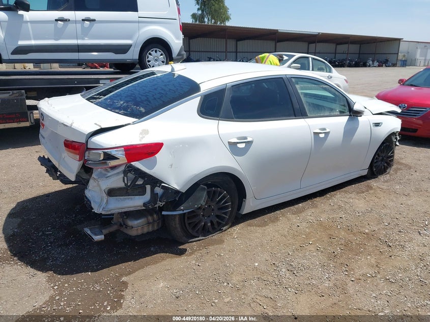 2016 Kia Optima VIN 5XXGT4L36GG019129 IAAI salvage auction — NORMAL WEAR, Salvage (Idaho), sold $900 on 2026-07-29 (photo 4)