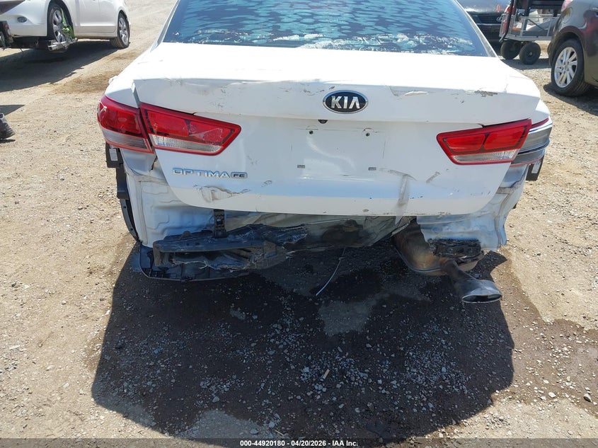 2016 Kia Optima VIN 5XXGT4L36GG019129 IAAI salvage auction — NORMAL WEAR, Salvage (Idaho), sold $900 on 2026-07-29 (photo 6)