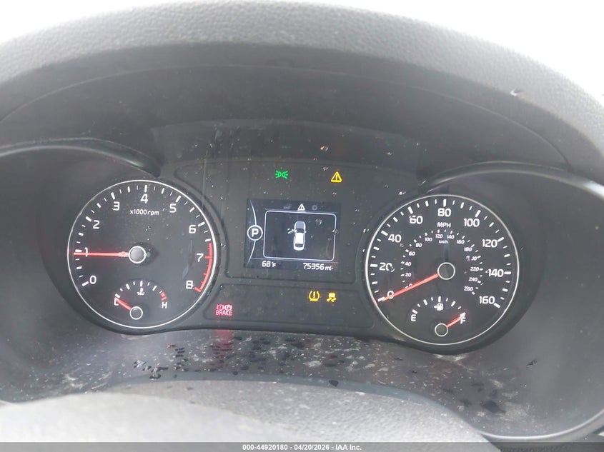 2016 Kia Optima VIN 5XXGT4L36GG019129 IAAI salvage auction — NORMAL WEAR, Salvage (Idaho), sold $900 on 2026-07-29 (photo 7)