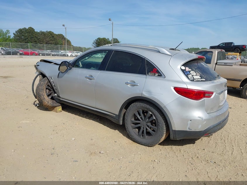 2009 Infiniti Fx35 VIN JNRAS18W29M156236 IAAI salvage auction — FRONT END, Salvage (Georgia), sold $450 on 2026-07-09 (photo 3)
