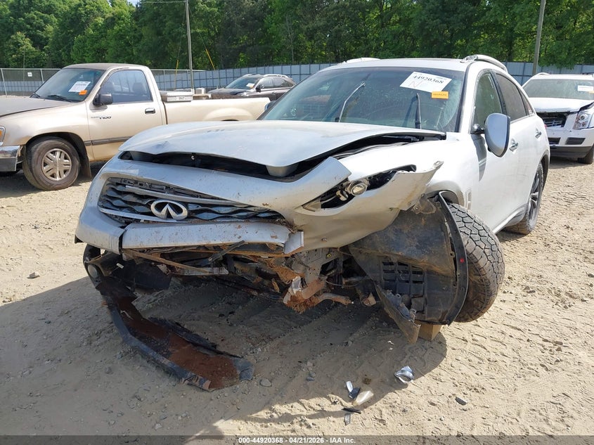 2009 Infiniti Fx35 VIN JNRAS18W29M156236 IAAI salvage auction — FRONT END, Salvage (Georgia), sold $450 on 2026-07-09 (photo 6)