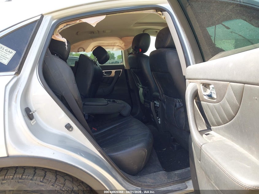 2009 Infiniti Fx35 VIN JNRAS18W29M156236 IAAI salvage auction — FRONT END, Salvage (Georgia), sold $450 on 2026-07-09 (photo 8)