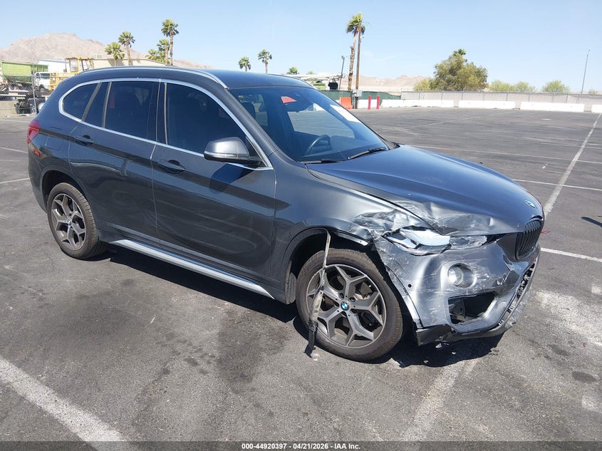 2019 BMW X1 VIN WBXHU7C57K3H46332 IAAI salvage auction — RIGHT FRONT, Salvage Title, sold $2,050 on 2026-07-24 (photo 1)