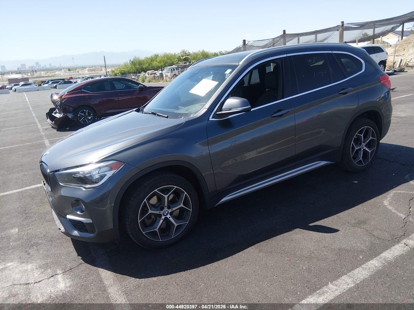 2019 BMW X1 VIN WBXHU7C57K3H46332 IAAI salvage auction — RIGHT FRONT, Salvage Title, sold $2,050 on 2026-07-24 (photo 2)