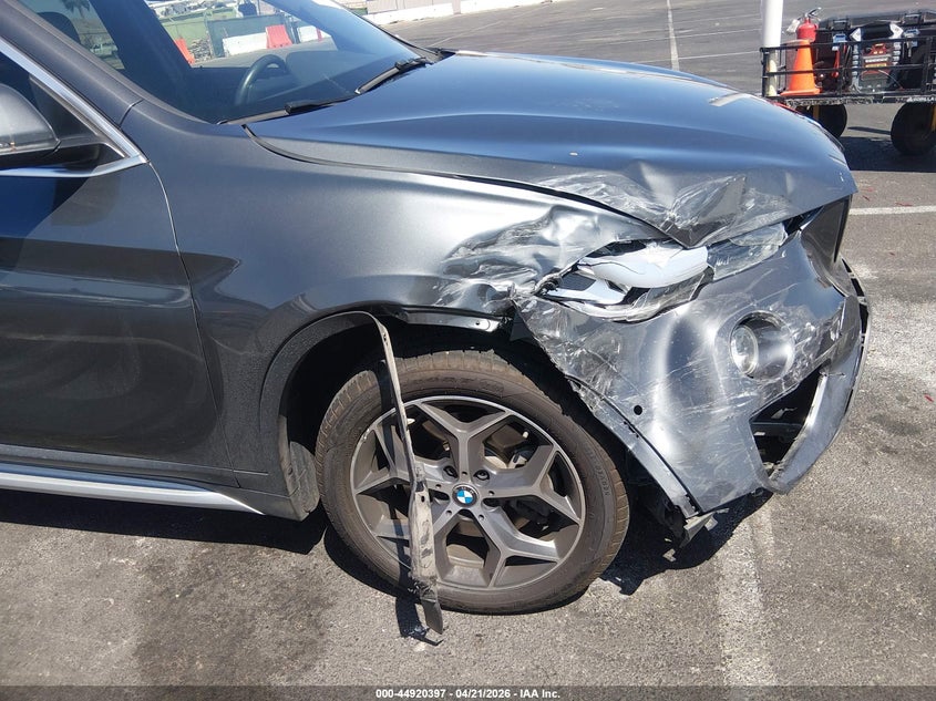 2019 BMW X1 VIN WBXHU7C57K3H46332 IAAI salvage auction — RIGHT FRONT, Salvage Title, sold $2,050 on 2026-07-24 (photo 6)