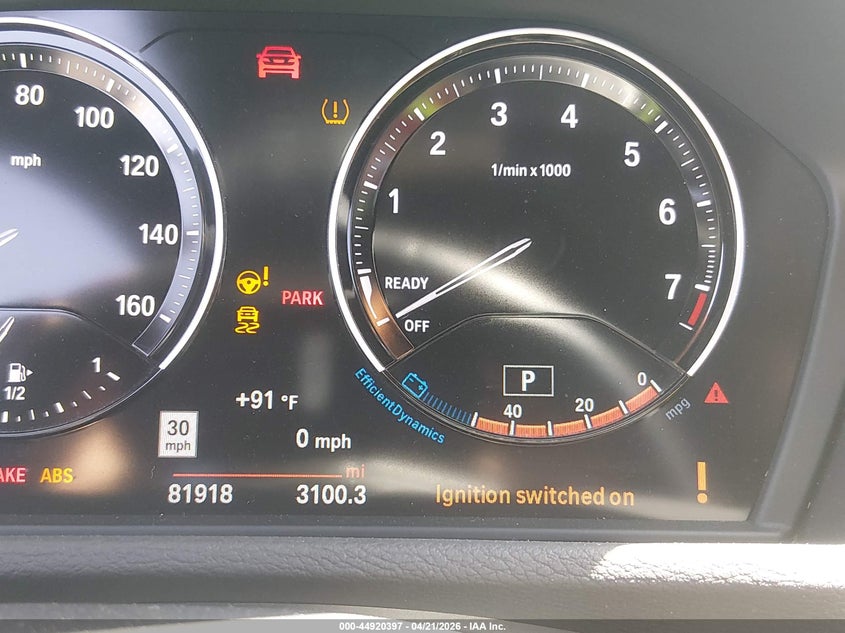 2019 BMW X1 VIN WBXHU7C57K3H46332 IAAI salvage auction — RIGHT FRONT, Salvage Title, sold $2,050 on 2026-07-24 (photo 7)