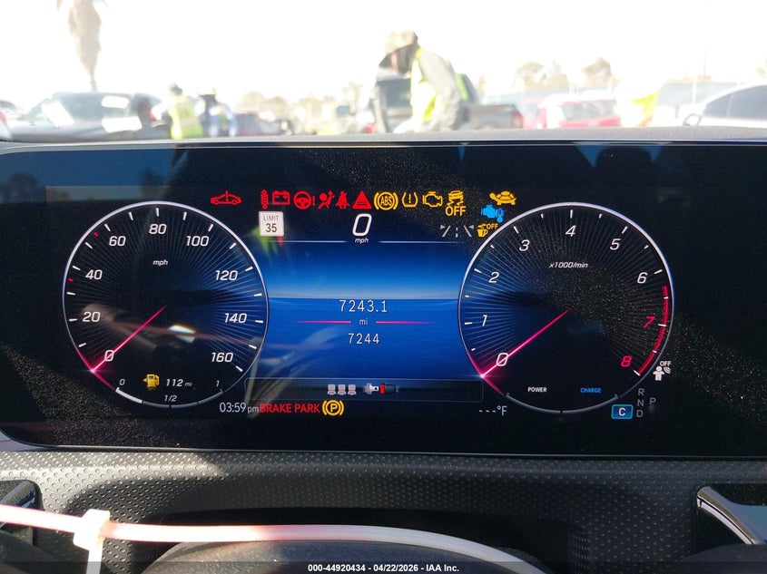 2025 Mercedes-benz VIN W1K5J4GB1SN532936 IAAI salvage auction — SUSPENSION, Salvage (California), sold $8,000 on 2026-08-02 (photo 7)