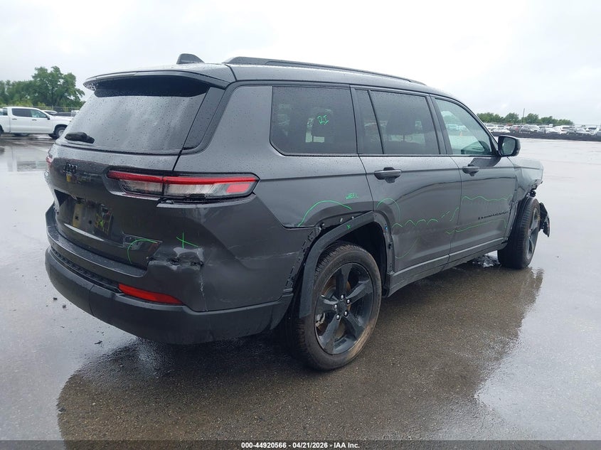 2023 Jeep Grand cherokee VIN 1C4RJKAG7P8752110 IAAI salvage auction — FRONT & REAR, Salvage Title, sold $8,850 on 2026-07-30 (photo 4)