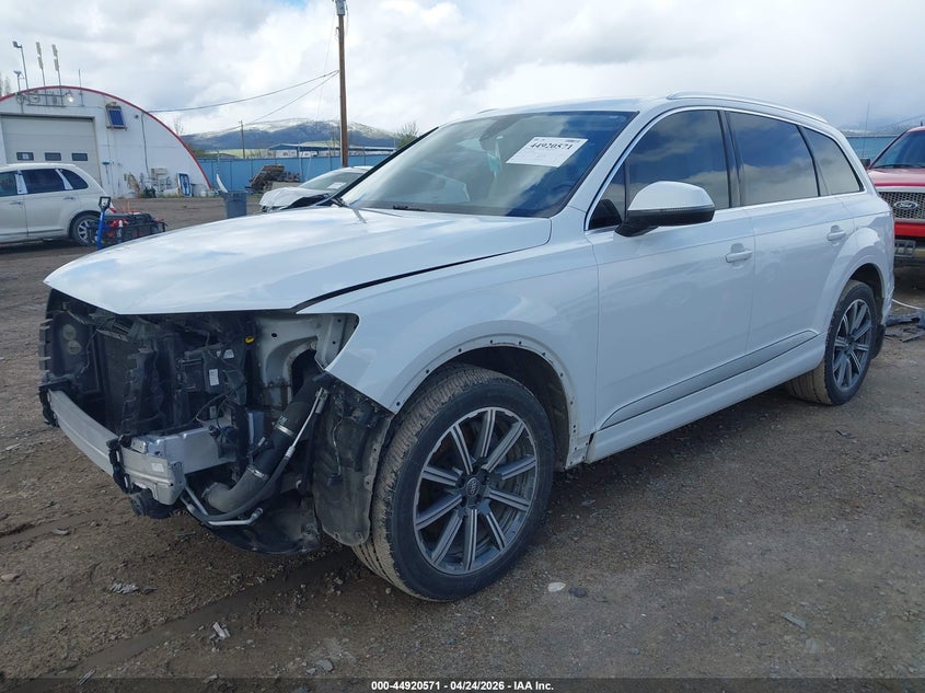 2018 Audi Q7 VIN WA1LHAF72JD006807 IAAI salvage auction — FRONT END, Wait Title, sold $8,050 on 2026-07-15 (photo 2)