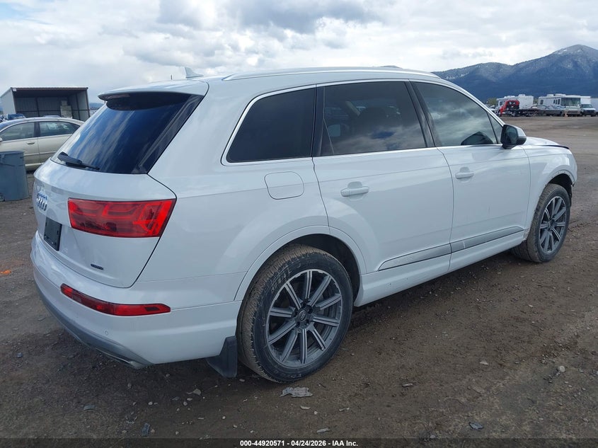 2018 Audi Q7 VIN WA1LHAF72JD006807 IAAI salvage auction — FRONT END, Wait Title, sold $8,050 on 2026-07-15 (photo 4)