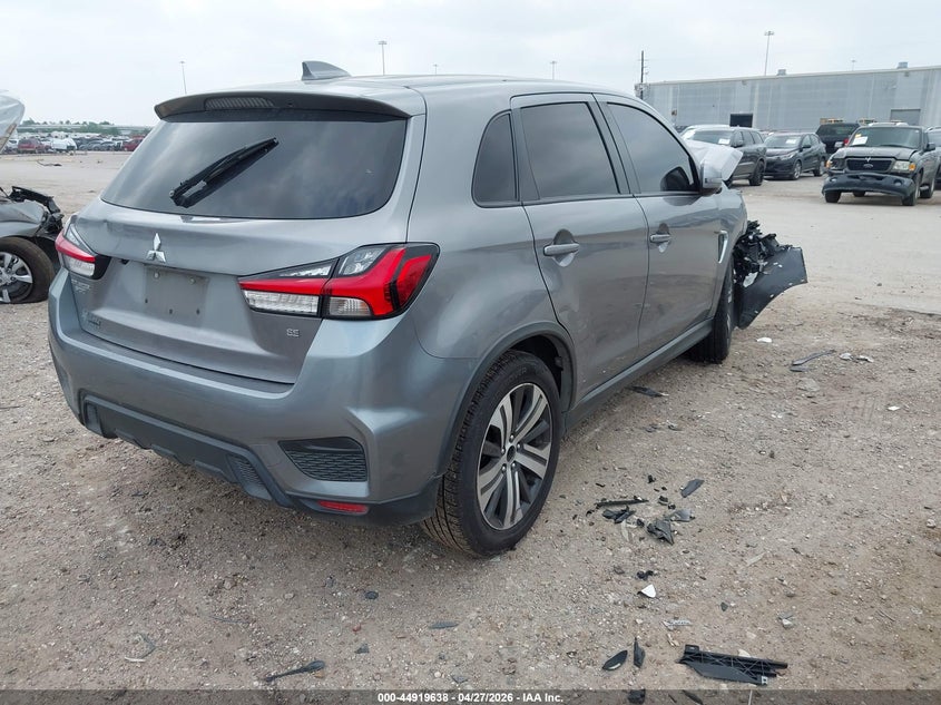 2021 Mitsubishi Outlander VIN JA4ARUAU2MU017670 IAAI salvage auction — FRONT END, Salvage (Texas), sold $25 on 2026-07-30 (photo 4)